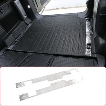 Серебристый сплав для Land Rover Defender 110 2020-2024, Защита заднего багажника от царапин, бампер для защиты от царапин