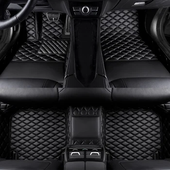 Роскошный 3D Индивидуальный Автомобильный Коврик из Искусственной Кожи для Ford ESCAPE 2020-2023 Taurus 2015-2020 Toyota Tundra Аксессуары Для Интерьера Автомобиля