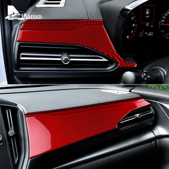 Для Subaru WRX/WRX STI 2022 2023 Интерьер RHD LHD Настоящее Углеродное Волокно Декор Приборной Панели Автомобиля Отделка Панели Наклейка Аксессуары