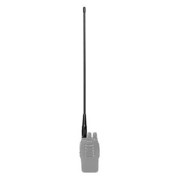 Антенна для Рации SMA-F RHD-771 VHF UHF Двухдиапазонная 144/430 МГц для Kenwood Baofeng UV 5R 888S UV82 Портативная Рация Радио