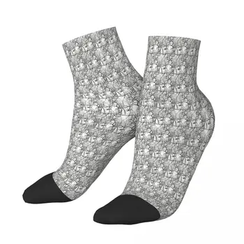 Поразительная привлекательность носков для йоги с животными, мужских мужских женских осенних чулок из полиэстера