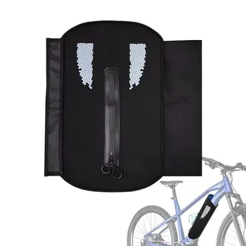 Аккумуляторная сумка для Ebike Водонепроницаемые велосипедные чехлы для Ebikes со светоотражающими полосками Пылезащитная аккумуляторная сумка для хранения Ebike от грязи