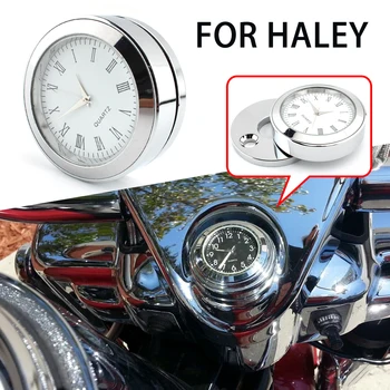 Часы с замком передней вилки мотоцикла, Часы для мотокросса, Накладка для Harley Road King 1994-up, Аксессуары для декора мотоциклов Cafe Racer