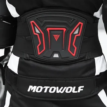 Поясная накладка для езды на мотоцикле Motowolf, защита от падения, удобная дышащая профессиональная поясная накладка для мотокросса, защитный кожух для мотокросса