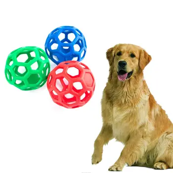 1 шт. Жевательная игрушка для собак, резиновый мяч, жевательная игрушка для собак, геометрические игрушки безопасности, мяч