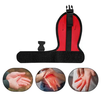2 / 1p Реабилитационные перчатки для пальцев, бандаж, дышащий противоскользящий вспомогательный обезболивающий при гемиплегии, инсульте, тренировке пациентов с фиксированным кулаком