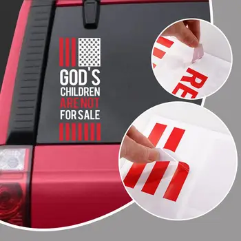 Дети Бога Не продаются Виниловые наклейки - Автомобили, Грузовики, Наклейка O8O9