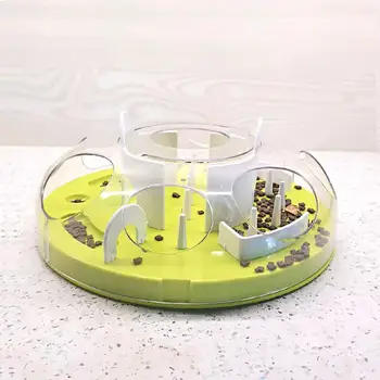 Joyful Pet Toy Стабильная кормушка для кошек Maze Игрушечная миска для кормления кошек