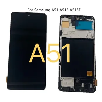 OLED ЖК-дисплей Для Samsung Galaxy A51 ЖК-дисплей ЖК-дисплей С Сенсорным Экраном Дигитайзер В сборе Для A515F/DS A515FD A515 Запчасти для Дисплея