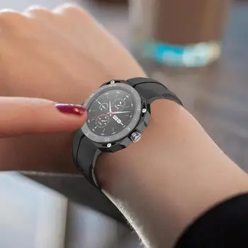 22 мм ремешок для часов Huawei WatchGT Cyber Watch Мягкий силиконовый браслет Аксессуар Ремешок для часов с винтом и магнитной отверткой