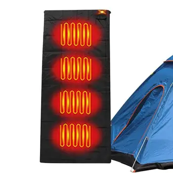 Спальный мешок для пеших прогулок Компактный походный мешок с питанием от USB С контролем температуры И сумкой для хранения Походный спальный мешок для палатки