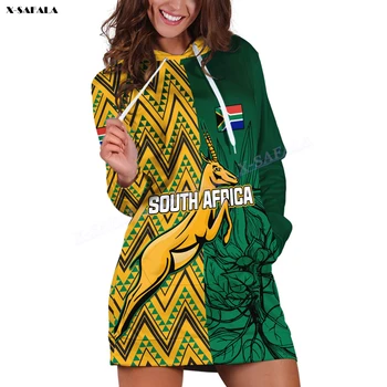 Южная Африка Go Springboks, Новая Зеландия, регби, тонкие толстовки с 3D принтом, женская повседневная одежда, пуловер с капюшоном с длинным рукавом