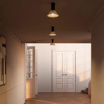 Современная светодиодная люстра AiPaiTe из нержавеющей стали для гостиной, столовой, бара, спальни, лестницы, Итальянская люстра из слюды