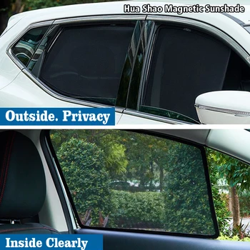 Магнитный автомобильный солнцезащитный козырек, шторка для рамы лобового стекла, Аксессуары для солнцезащитных козырьков для Toyota MARK X X130 2009 - 2019 MarkX