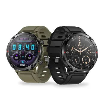 2024Smart Watch Мужские 1,6-дюймовый сенсорный браслет, Фитнес-трекер, Спортивные часы, Bluetooth-вызов, Умные часы, Мужские Умные Часы 600 мАч