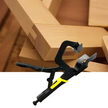 Угловой зажим Accessoy Эргономичная ручка Ручные прямоугольные зажимы Деревообрабатывающие инструменты для плотницкой сварки фоторамок
