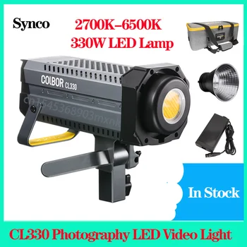 SYNCO COLBOR CL330 Photography LED Video Light 2700K-6500K 330W Светодиодная Лампа для Прямой Трансляции в Фотостудии с Дистанционным Управлением