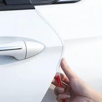 5 м Прозрачные резиновые накладки на кромку двери автомобиля для защиты от царапин для автомобильного гаджета Audi Tt Mk2 Call Of Duty Pride Gtr Dacia Duster Mg4