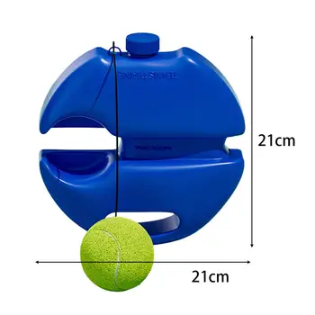 Теннисный тренажер, отбивающий мяч со струной, набор для теннисного рикошета для одиночной игры с теннисным мячом, теннисный тренировочный мяч
