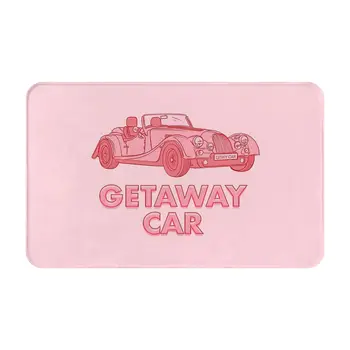 Автомобиль для бегства Розовый Коврик для ванной с ковриком