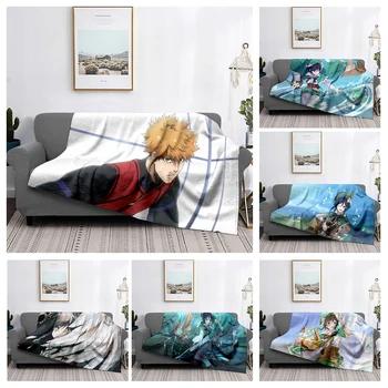 Украшение дома плюшевое одеяло для дивана Красочное покрывало с животными на кровать аниме пушистые мягкие одеяла толстое одеяло для зимы